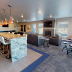 community room, the grand off 45th apartments in fargo