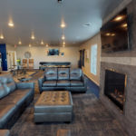 community room, the grand off 45th apartments in fargo