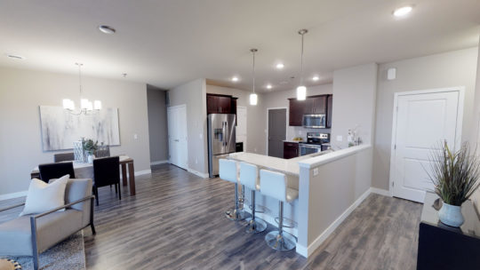 kitchen, shadow crest townhomes in fargo