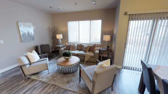 living area, shadow crest townhomes in fargo