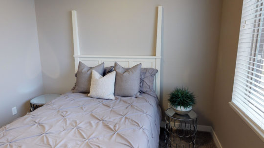 bedroom, shadow crest townhomes in fargo