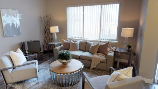 living area, shadow crest townhomes in fargo