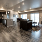 living area, shadow crest townhomes in fargo