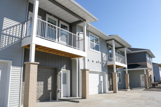 exterior, maplewood townhomes in fargo
