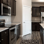 kitchen interior, shadow crest townhomes in fargo