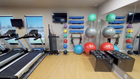 fitness center, the grand off 45th apartments in fargo