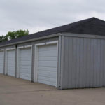 row of garages