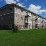 exterior of moorhead apartments